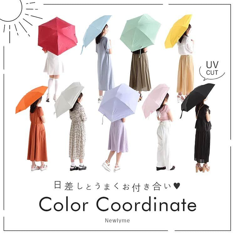 夢展望さんのインスタグラム写真 - (夢展望Instagram)「. 「日差しとうまくお付き合い♥color coordinate」 ☀️🌻🤍 * * 推し活にもおすすめ🪄⌒♡｡． 身に纏うだけで気分もUP⤴︎ スタッフおすすめカラーコーディネートをご紹介💡 ⁡ 今回は全9色のカラーコーデを組んでみたよ！ Newlymeから発売されたカラバリ日傘も コーデアイテムとして使用しているので ぜひ参考にチェックしてみてね☀️ ̖́-‬ ⁡ ちなみにコーデに使用しているアイテムが 一部プライスダウン中💥 ⁡ 合わせてチェックしてみてね！ ⁡ #夢展望 #yumetenbo  #newlyme  #ニューリーミー  #スタッフコーデ  #カラーコーデ  #推し活  #推し事」5月12日 12時47分 - yumetenbo_official