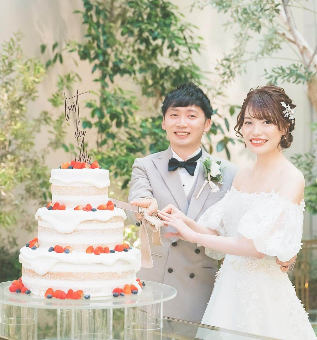 TRIFOGLIA NAGOYA 【トリフォーリア】さんのインスタグラム写真 - (TRIFOGLIA NAGOYA 【トリフォーリア】Instagram)「. wedding cake🧁🧡🌿  ⁡ －－－ ⁡ ☺︎ いいね&フォロー&保存もお願いします！ ⁡  #ウェディングケーキ  #ネイキッドケーキ  #トリフォーリアnagoya  #トリフォ花嫁  ⁡ #チャペル #結婚式 #名古屋結婚式 #名古屋結婚式場  #プレ花嫁 #おしゃれ花嫁 #名古屋プレ花嫁  #プレ花嫁さんと繋がりたい  #全国のプレ花嫁さんと繋がりたい  #2022婚 #結婚式で繋がろう #令和婚  #オリジナルウェディング #ウェディングレポ #結婚式アイデア」5月12日 13時19分 - lf_trifoglia_nagoya