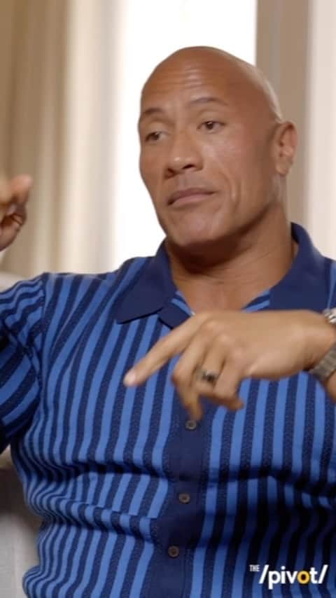 ドウェイン・ジョンソンのインスタグラム：「Appreciate chopping up depression with my guys on @thepivot. I’ve worked hard over the years to gain the emotional tools to work thru any mental pain that may come to test me. But years ago I didn’t know what mental health struggle was. As men, we didn’t talk about it. We just kept our head down and worked thru it. Not healthy but it’s all we knew.  If you’re going thru your own version of mental wellness turning into mental hell-ness, the most important thing you can do is talk to somebody.  It can’t be fixed if you keep that pain inside.  Having the courage to talk to someone is your superpower. I lost two friends to suicide.  Talk to someone. Despite how you may feel, you’re never alone.  Full interview in my bio ☝🏾 #ThePivot  @realrclark @fredtaylor @officialchanningcrowder」