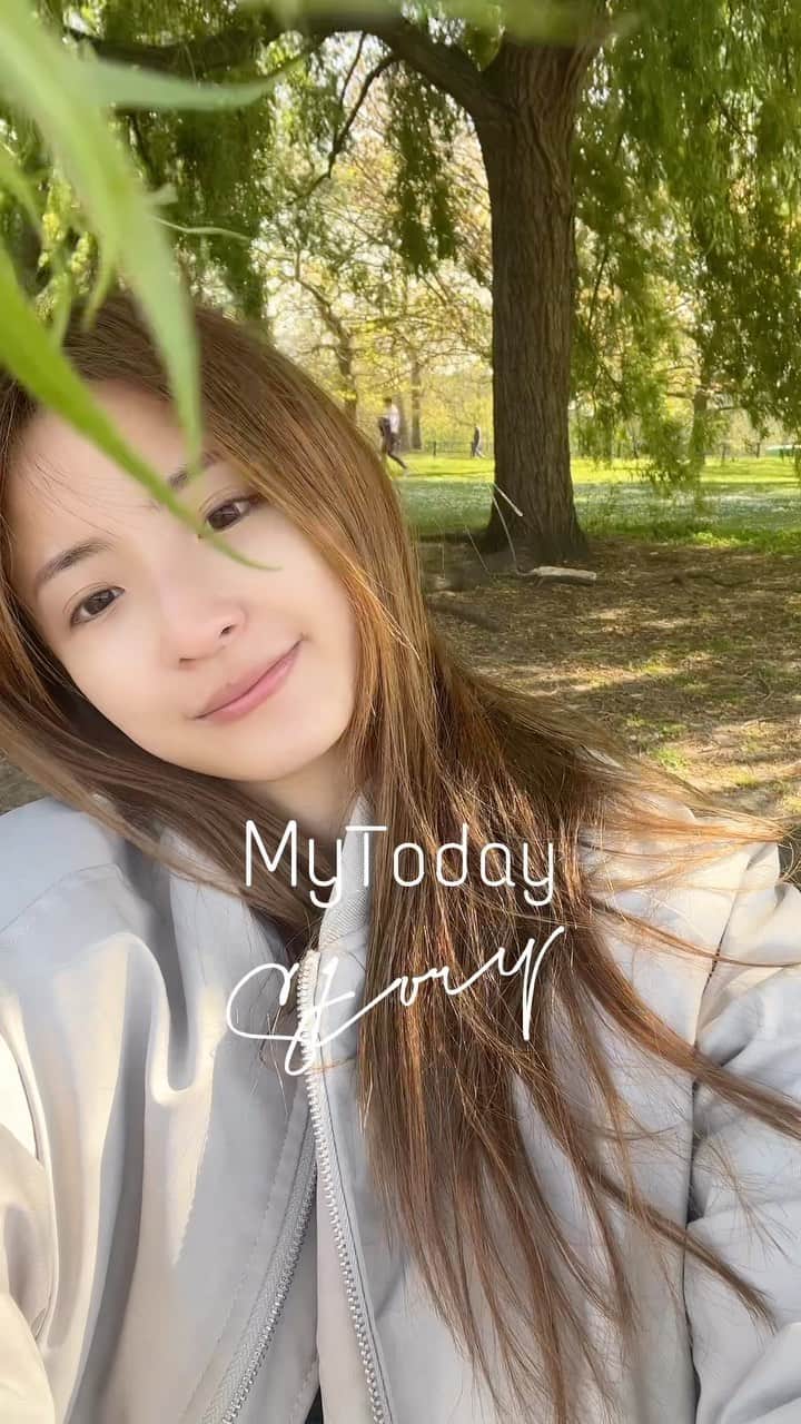 Giann Chanのインスタグラム：「One sunny day in #London   #Uk #Harrods #Hydepark #London #todaysstory」