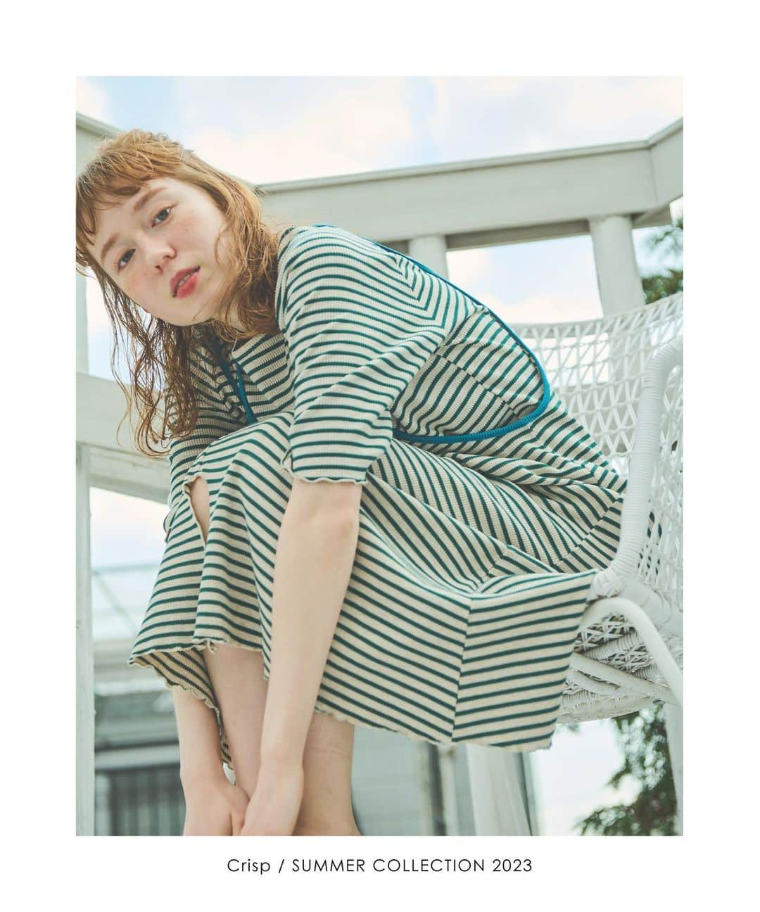 Crispさんのインスタグラム写真 - (CrispInstagram)「_ SUMMER COLLECTION 2023 #Casual ㅤ ㅤ  #Crisp2023ss #Crisp #クリスプ」5月12日 19時53分 - crisp_official