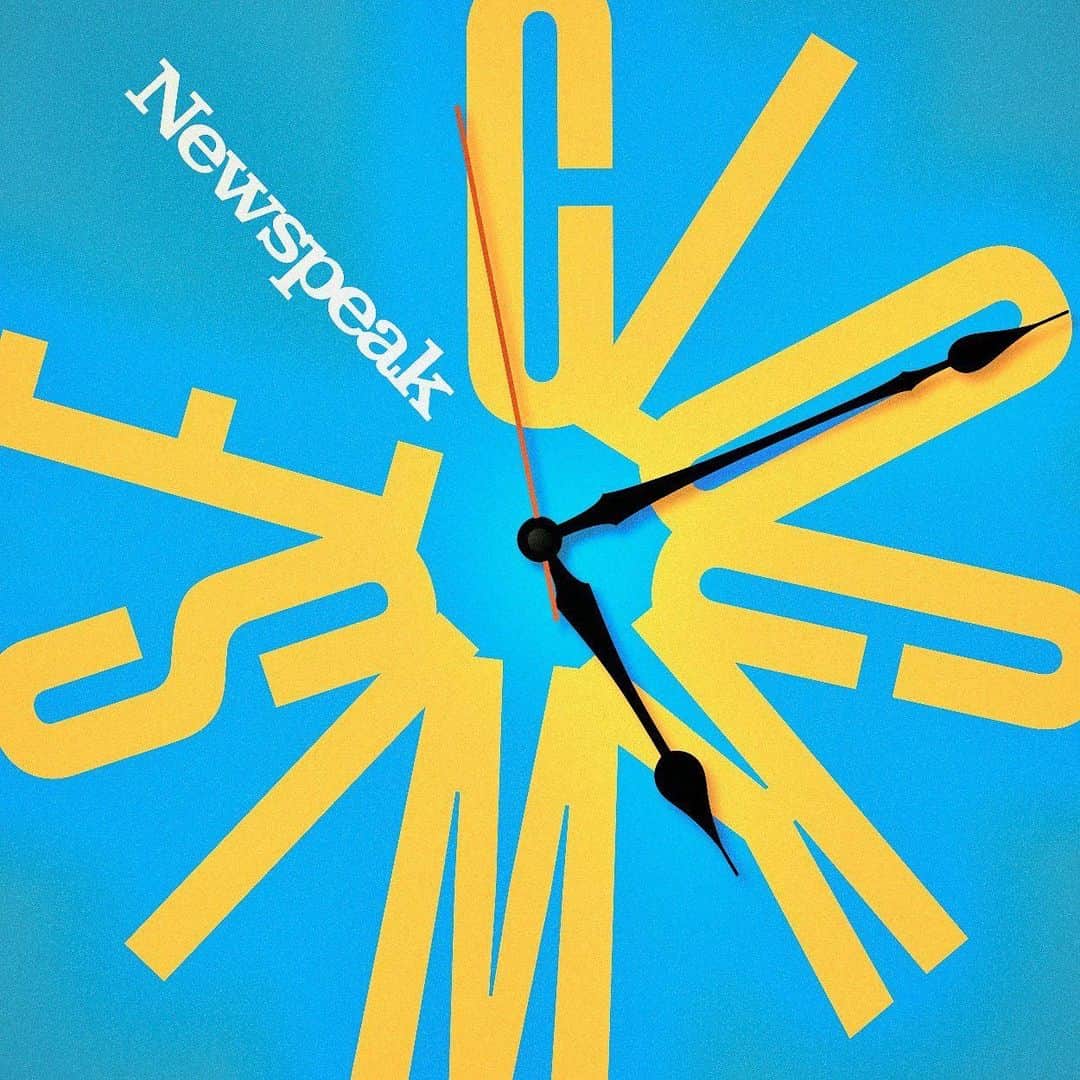 のインスタグラム：「#Newspeak   New Single 「Clockwise」が本日リリース！💿  バーチャルプロダクションを活用したパフォーマンス映像も公開📸  🎧Streaming & Downloadと 🎥パフォーマンス映像へのリンクはストーリーズ/ハイライトに✍️  #Clockwise @newspeak_band」