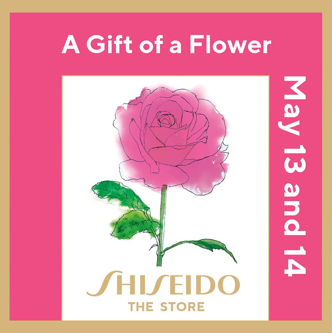SHISEIDO THE GINZAさんのインスタグラム写真 - (SHISEIDO THE GINZAInstagram)「母の日にお花を添えて SPECIAL EVENT 【A Gift of a Flower】  SHISEIDO THE STOREでは、5月13日（土）・14日（日）の2日間、1階・2階で3,300円（税抜3,000円）以上のギフトをお買上げの方にお花をプレゼントいたします。各日100名様限定　なくなり次第終了です。  ♡プレゼントするお花は、南青山のフラワーショップ〈ル・ベスベ〉がセレクトしたバラ1輪。バラは「愛」を表し「1輪」はあなただけ、という気持ちを表します。 心のこもったギフト選びを、ぜひSHISEIDO THE STOREで。  #母の日 #ギフト #資生堂 #シセイドウ #資生堂ザストア #shiseidothestore #銀座 #ginza #ルベスベ  @levesuve1997」5月12日 16時00分 - shiseidothestore