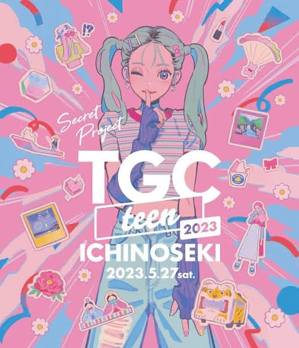 LOVERS【公式】のインスタグラム：「TGCteen ICINOSEKI 出演決定🌈❣️  @aaaisa.d.r.chihuahua  @momoa.seto  @katomika1212  @seinaaa_0318  @mirichamu_0710  @yui628  @chamitan_0908   #tgc #tgcteen #ギャル #ぎゃう #lvs #芸能事務所 #ICINOSEKI #2023 #出演決定」