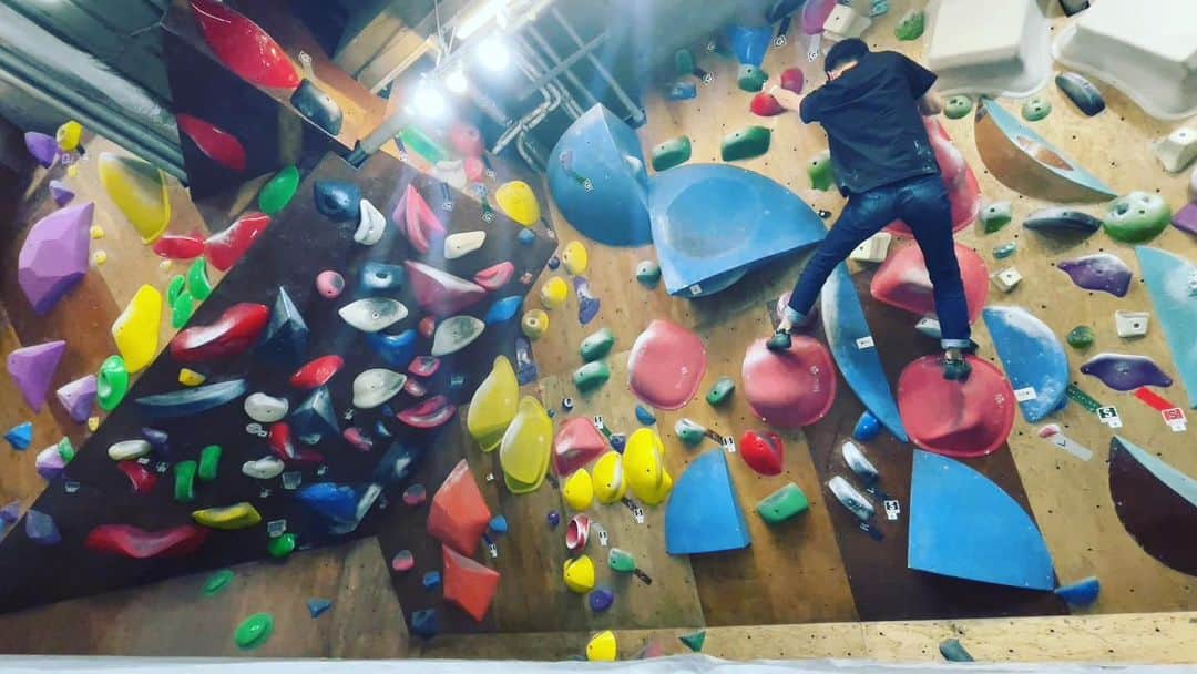 青山草太のインスタグラム：「1級が落とせる様になってきたので初段の課題に挑戦してきました。  壁はまだまだ高いが、落とせた時には壁を乗り越えられんだと分かりやすく実感する事でしょう！  やっぱり楽しい。  https://youtu.be/-dv5qWzd5js  #青山草太 #sotaaoyama #ボルダリング #bouldering #初段 #課題 #挑戦 #ユーチューブ #youtube」