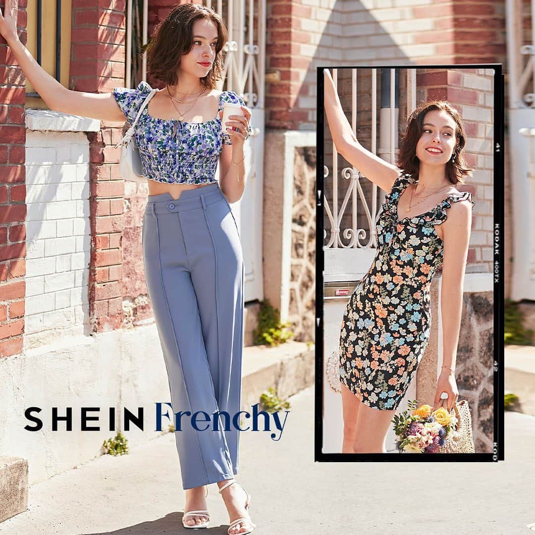 SHEINさんのインスタグラム写真 - (SHEINInstagram)「Channel your inner Parisian with timeless chic pieces from SHEIN FRENCHY ✨  🔎15379918 15379880 15379885 15379923 15379552 15379627 15379527  #frenchstyle #retroclothes」5月12日 17時00分 - sheinofficial