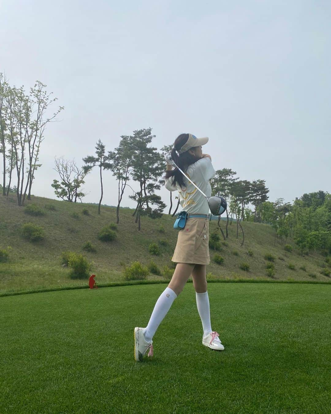 シン・ドンミさんのインスタグラム写真 - (シン・ドンミInstagram)「예쁜 모자👒 고마워요💕  #golfstagram」5月12日 17時08分 - dongmi_shin