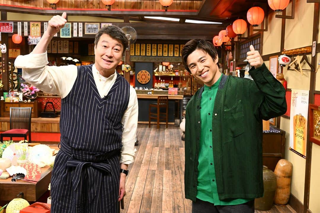 TBS「人生最高レストラン」さんのインスタグラム写真 - (TBS「人生最高レストラン」Instagram)「人生最高レストランに中尾明慶さんが登場🤩 加藤浩次さんがネホリハホリ🔥 祝10周年✨愛妻❤️仲里依紗さんとの結婚㊙話😍 まるで取り調べ⁉質問攻勢にセキララ告白💦 妻には絶対に聞けない…本音まで思わずポロリ🤣 衝撃のスーパーホルモンも超必見😋 明日5/13(土)よる11時30分放送☪ TBS「人生最高レストラン」🍽お楽しみに‼  #tbs #人生最高レストラン #人生 #レストラン #サントリー #中尾明慶 #プチブランチ #ドラマ #金八先生 #ドラゴン桜 #闇金ウシジマくん #仲里依紗 #結婚 #祝10周年 #家族 #キツネさん #木村拓哉 #釣り #焼肉 #うどん #カレー #加藤浩次 #島崎和歌子 #宇賀神メグ #YOU #グルメ #飯テロ #食テロ #料理 #レシピ」5月12日 18時00分 - jsr_2017official