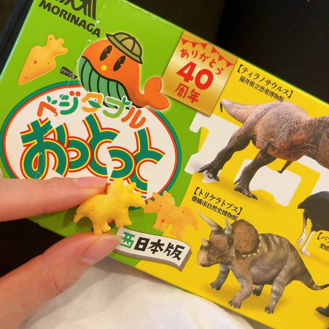 竹本茉莉のインスタグラム：「📸 ・トリケラトプス ・ドトールのかぼちゃタルトにはまってますおともはソイラテ ・大好きな千羽師匠のサイン本をgetして帰りに食べた北海道物産展のメロンソフトクリーム美味しかった ・GWピザ食べて飛んでいった憂鬱 #最近のカメラロール」
