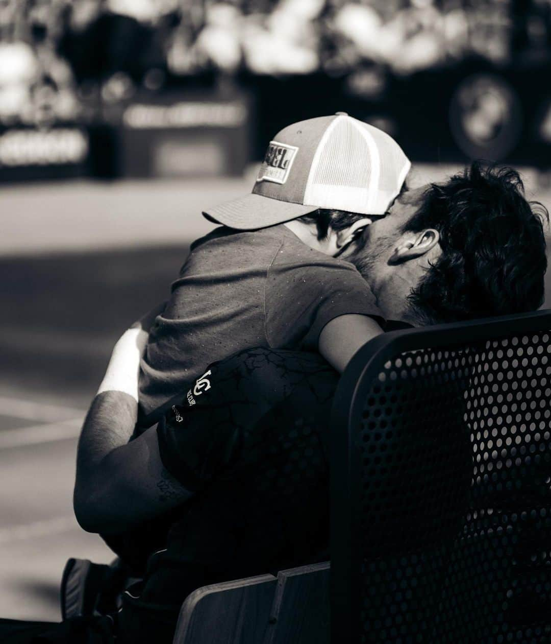 ファビオ・フォニーニさんのインスタグラム写真 - (ファビオ・フォニーニInstagram)「I love this court 🤍🖤」5月13日 4時02分 - fabiofogna