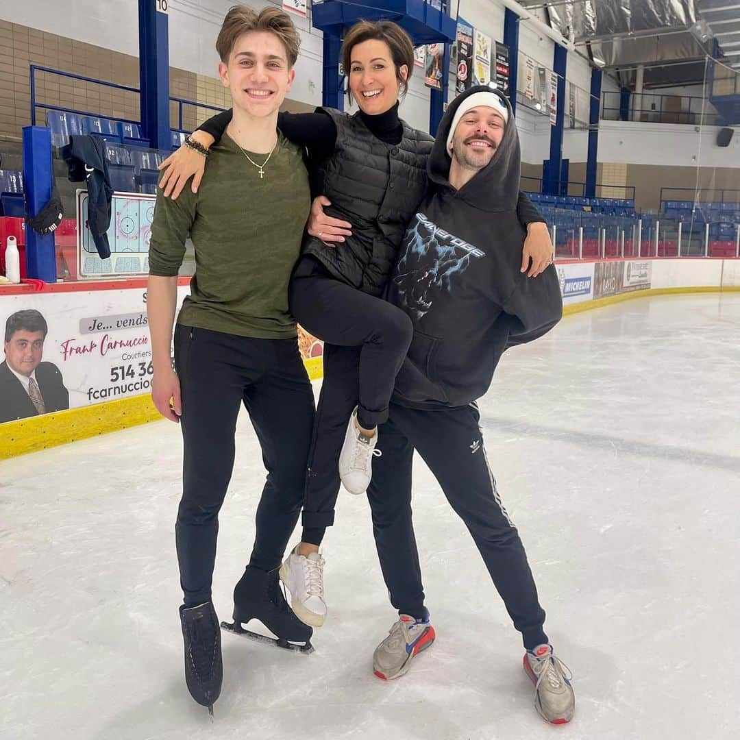 ローマン・サドフスキーのインスタグラム：「Thank you for visiting I.AM @roman_sadovsky ! We hope you got a good taste of Montreal and can’t wait to see your new SP in competition. Good Luck!  I.AM #strongertogether #isufigure #figureskating #choreography」