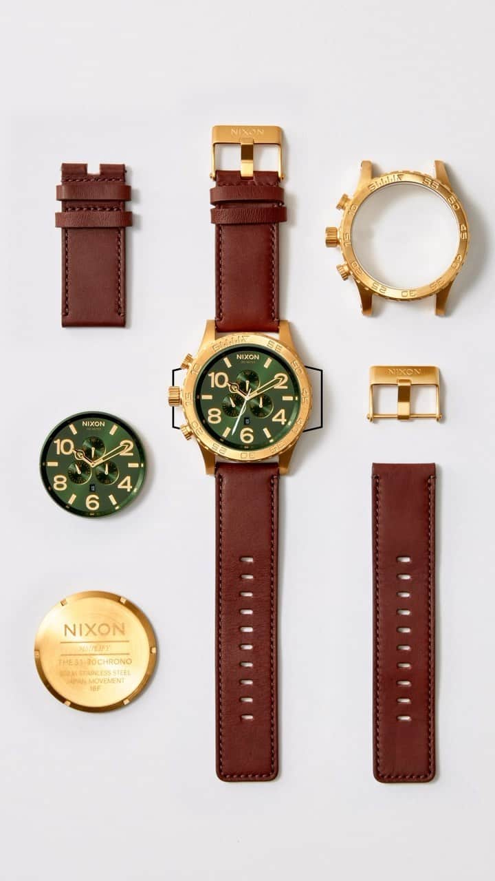 ニクソンのインスタグラム：「Yup. It’s that easy.   To make it even easier, our custom shop is 23% off through Monday 5/15.   Hit the link in our bio to build your very own custom #Nixon timepiece. Easy enough?」