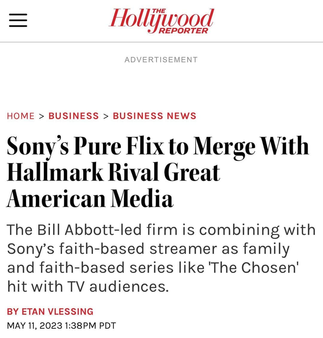 キャンディス・キャメロン・ブレのインスタグラム：「Big news for Great American Family Channels and it’s merge with streaming platform Pure Flix!! Pray alongside us as we build and grow, bringing you GREAT quality family and faith content!! 🙌🏼🙏🏻」