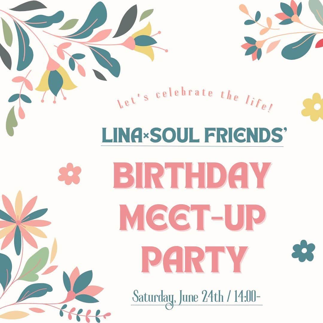 LINA（吉村リナ）のインスタグラム：「🦋𝗟𝗶𝗻𝗮 × 𝗦𝗼𝘂𝗹 𝗳𝗿𝗶𝗲𝗻𝗱𝘀’ 𝗕𝗶𝗿𝘁𝗵𝗱𝗮𝘆 𝗠𝗲𝗲𝘁-𝘂𝗽 𝗣𝗮𝗿𝘁𝘆 🦋 ～𝙇𝙚𝙩’𝙨 𝙘𝙚𝙡𝙚𝙗𝙧𝙖𝙩𝙚 𝙩𝙝𝙚 𝙡𝙞𝙛𝙚 𝙩𝙤𝙜𝙚𝙩𝙝𝙚𝙧!～   ６月２４日（土) ミートアップ・バースデーイベント開催決定 !!🎉 !! 抽選お申し込み受付スタート !!  [ MEET-UP とは 🤔]   インスタやSoulful Blog Letter、YouTubeなどでご縁が繋がっている Soul friendのみんな同士、オフラインで会えるミラクルで貴重な時間✨ 今回は未来リナ24歳の誕生日当日に!! 「ホームパーティー🎂」をイメージして本人が全て企画し開催されるSPECIALイベント✨  [ イベント内容 🎪 ]   ◉フィンガースイーツ✨(all vegan) ↪︎Veganスイーツブランド【@arohayami 】× 姉・アーティスト【@artemaria061 】による 自然素材100%のGluten-free手作りスイーツと、未来リナお気に入りスナック🥨  ◉ライブ✨ ↪︎未来リナ初披露のギフトソング × シンガーソングライターSPECIALサプライズゲストも🎵  ◉トークショー✨ ↪︎「24歳までの人生ハイライト」を一緒に振り返りながら、生きることを祝福しよう🎉  実はどんな子供だった？ 摂食障がいに鬱、IBSに潰瘍性大腸炎？ひとり旅しながら自分探ししてみた結果は？人生のどん底から夢のような絶好まで行き来してきたここ数年間。 ソウル仲間に今だから伝えられることは？ズバリ、24歳のLifeプランは？！...etc  ◉ソウル仲間の交流タイム✨ ↪︎未来リナが用意した質問を参考に、みんながお互いを知り合う時間♡  (人見知りの方でも大丈夫!! とてもアットホームなスタイルで、ごく数分間の交流になります♡)  ◉未来リナからのSPECIALギフトセット✨ ↪︎当日の抽選券に当選した３名様へ、未来リナが用意したSPECIALギフトをプレゼント🎁  ◉セカンドハンドPOP UP SHOP ✨ ↪︎未来リナが愛用してきたアイテム : 洋服・靴・本・バッグなどをREUSEいただけます♻️ *一部の経費を引いた売上はスペイン・マドリードにあるAnimal sanctuary(Wings of hearts)へ寄付させていただきます。  ◉＋love POP UP SHOP ✨ ↪︎アファメーションアートカード、ポストカード ＋love のアイテムを当日はお手にとって選びながら、「送料無料」でGETいただけます🎨  ◉未来リナと思い出のツーショット✨ ↪︎VIPチケットをご購入されたお客様限定特典になります📸  [ 日時・詳細 🎪]    ●Date /  Time :  ６月２４日（土）  開場▶︎１４：００ 開演▶︎１４：３０ ※開場と同時に受付やPOP UP SHOPを開始いたしますので、 開場時間に合わせてご来場くださいませ。  ●Place / 新宿近辺 ▶︎住所の詳細はお支払い受付後の当選・ご予約確定メールにてお知らせいたします *発送完了メールとして記載があるかもしれませんが、内容は当選・ご予約確定のお知らせとなります  ［ ご予約方法🌿 ］  プロフィール欄リンクにありますSHOP［+ Love]より ご希望のチケットの種類・枚数をご予約くださいませ。  #チケットは２種類あります #その他の詳細はチケット購入画面にてご確認ください  ・ ・ ・  未来リナ、初のSPECIALバースデーミートアップ!!!🎶 当日は皆様にお会いできることを、 スタッフ一同心より楽しみにお待ちしております🫂🎂💐✨  #未来リナミートアップ #linamiraimeetup #soulfriendmeetup」