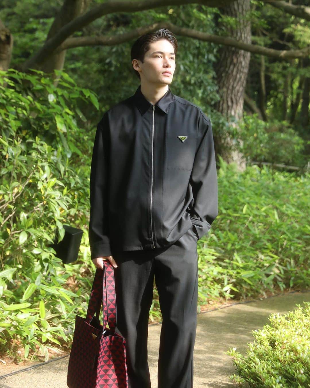 のインスタグラム：「東京都庭園美術館で開催されている世界巡回型イベント「PRADA MODE TOKYO」に行ってきました！🗼🇯🇵  Thank you!! @prada   #PRADAMODE」