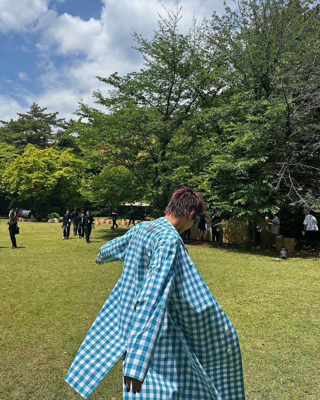 井上大和さんのインスタグラム写真 - (井上大和Instagram)「PRADA MODE TOKYO  ファッション、音楽、アート、食事、全て感じれる素敵な空間でした🌍🍃  @prada    #pradamode」5月12日 20時06分 - yamatoinoue__0612