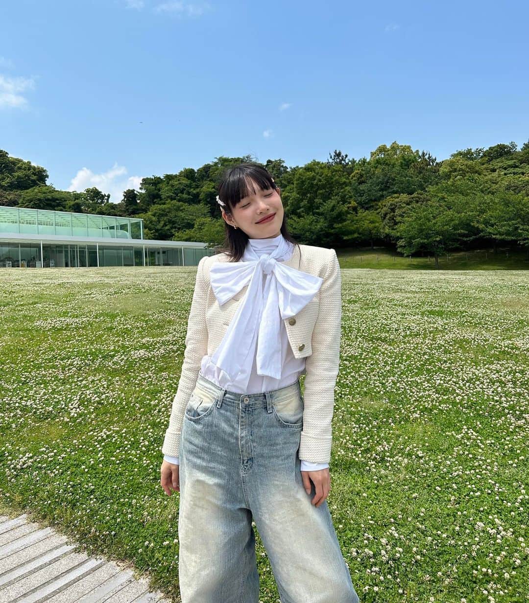 江崎ななほのインスタグラム：「🎀」