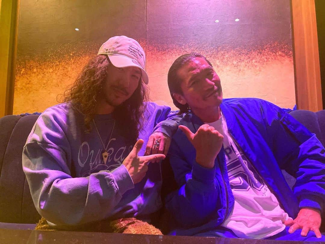 Zeebraのインスタグラム：「@zeebra_the_daddy & @drunkentigerjk 🇰🇷🤝🇯🇵   #onehiphop #HIPHOP50」