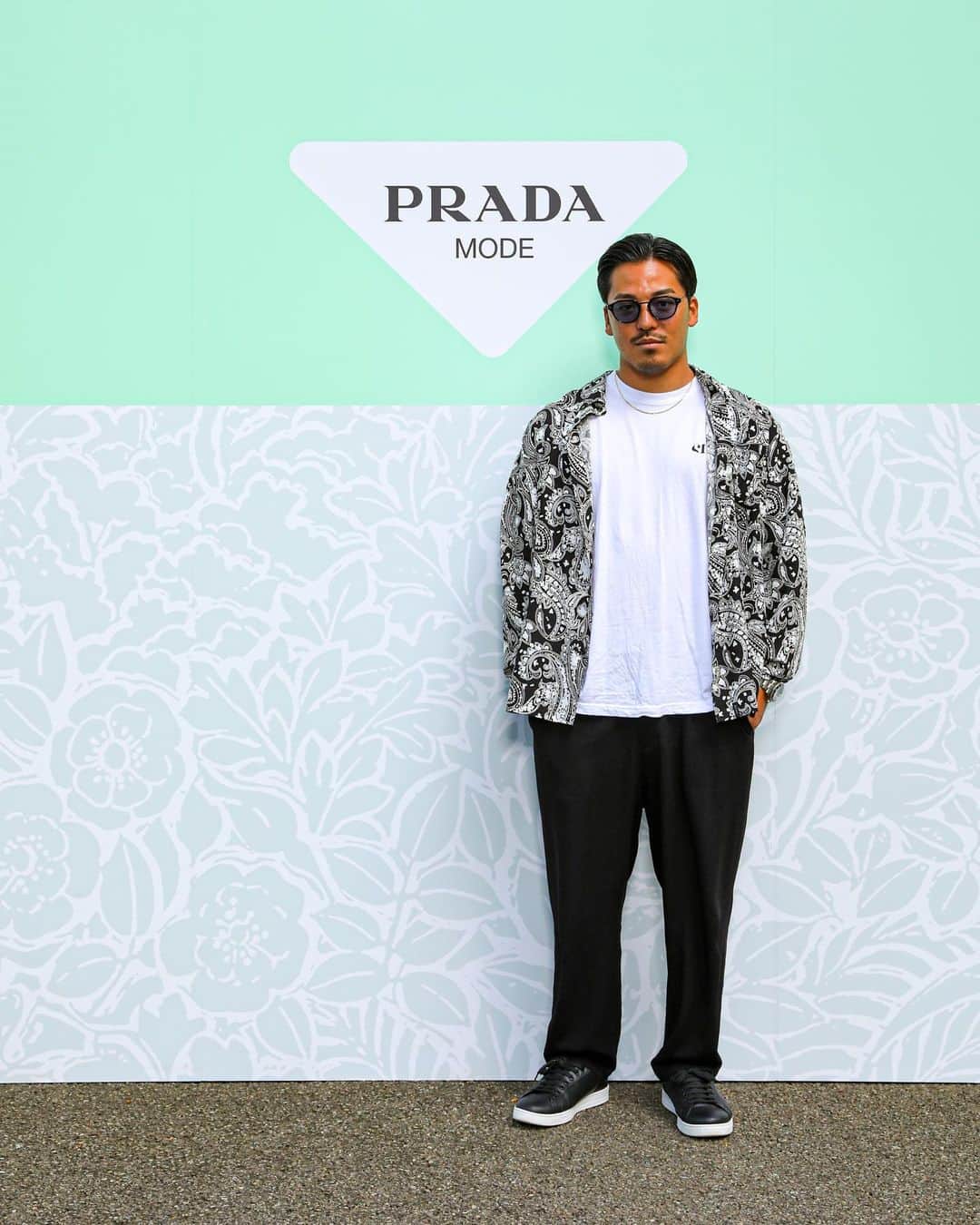 金尾玲生さんのインスタグラム写真 - (金尾玲生Instagram)「.  PRADA MODE TOKYO  Thank you for invite me  @prada   #prada #pradamode #東京庭園美術館」5月12日 21時34分 - reokanao