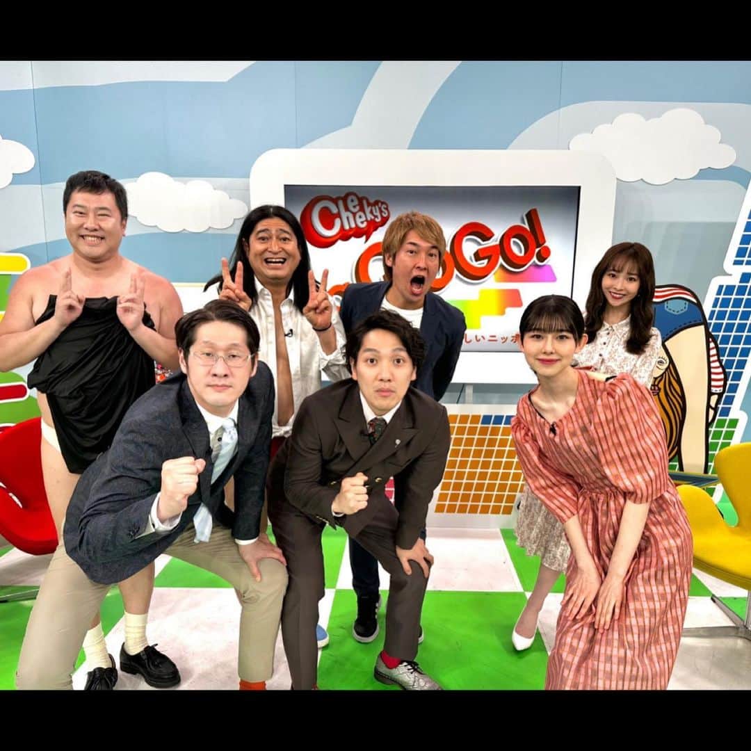 石川花さんのインスタグラム写真 - (石川花Instagram)「今日、BSよしもと「Cheeky's a GoGo!」生出演させて頂きました! さいごの方は引きつっちゃうくらい4時間半笑ってましたありがとうございました!」5月12日 23時10分 - hanna_ishikawa_