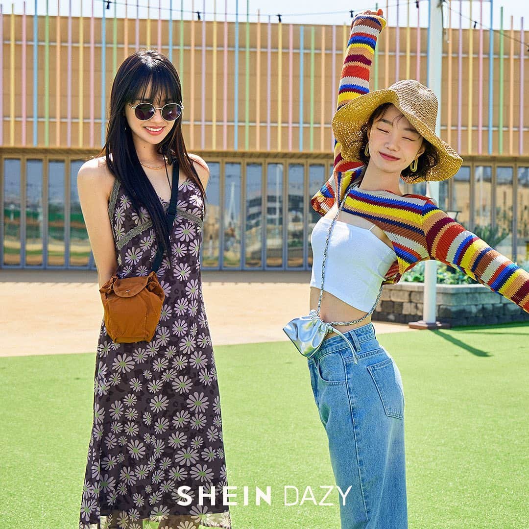 SHEINのインスタグラム：「Ascend the trends in streetwear looks that let your self-expression take flight 🔥 Which K-fashion inspired DAZY fits would keep you cool for the summer? 👇  🔎14118987 14928389 14956285 15116933 14881380   #SHEIN #DAZY #kfashion #dazygirl #outfits #ootd #instafashion #summerfashion #summerwear #summer」