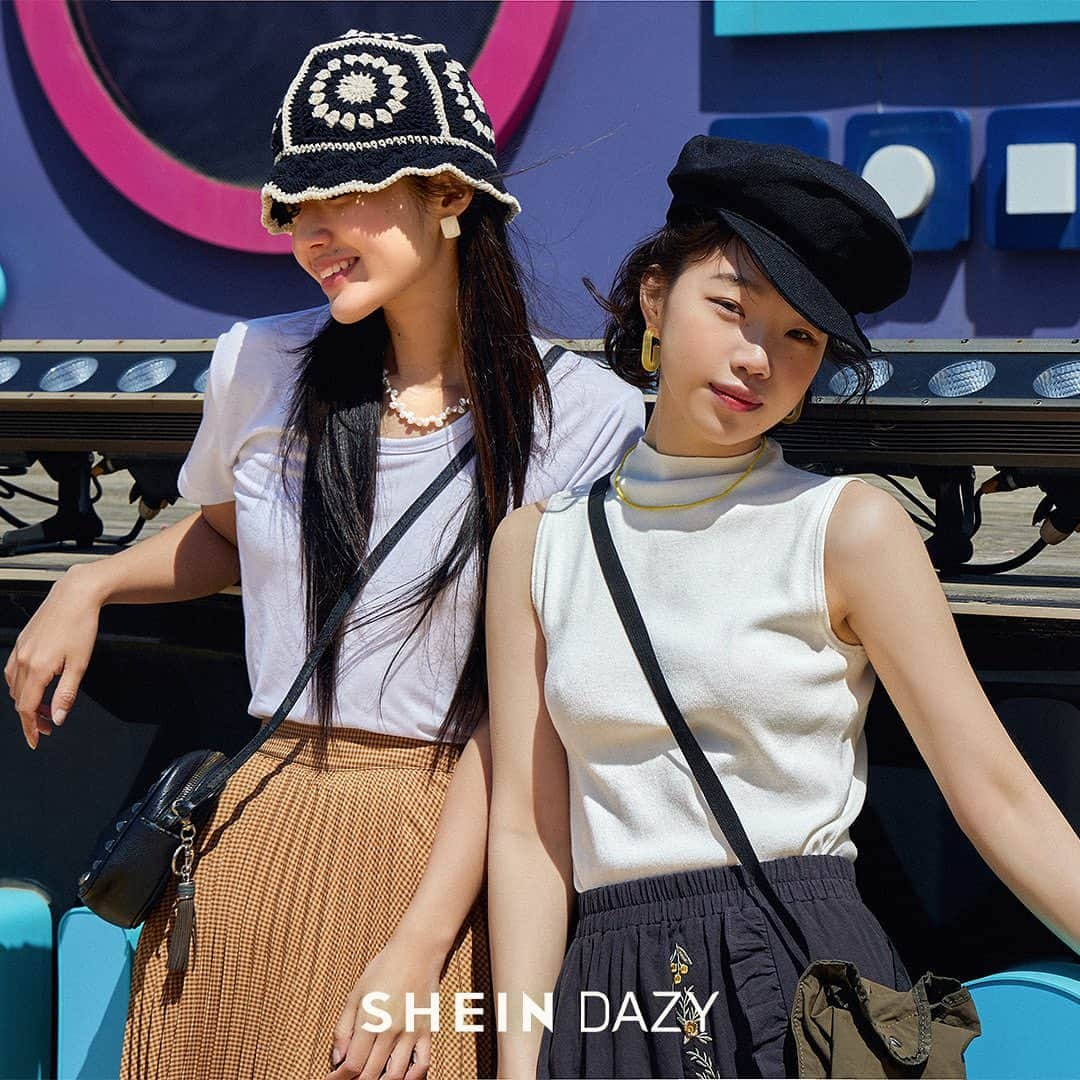 SHEINさんのインスタグラム写真 - (SHEINInstagram)「Ascend the trends in streetwear looks that let your self-expression take flight 🔥 Which K-fashion inspired DAZY fits would keep you cool for the summer? 👇  🔎14118987 14928389 14956285 15116933 14881380   #SHEIN #DAZY #kfashion #dazygirl #outfits #ootd #instafashion #summerfashion #summerwear #summer」5月12日 23時41分 - sheinofficial