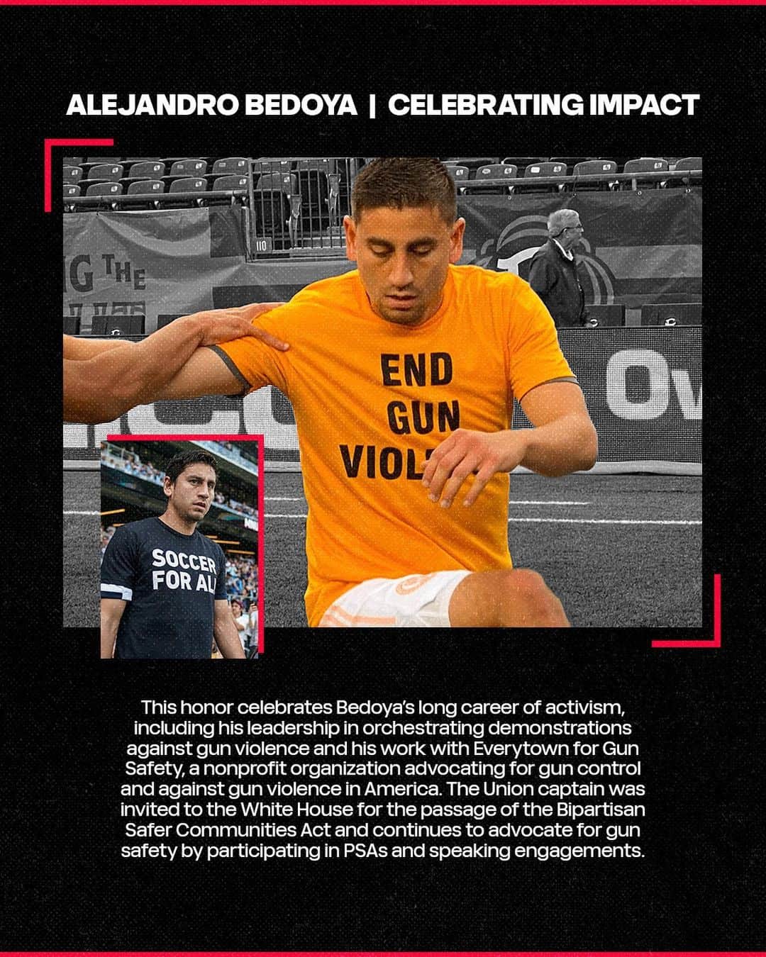 Major League Soccerさんのインスタグラム写真 - (Major League SoccerInstagram)「@audi & MLS have selected @alebedoya as the first spotlight in the new “Celebrating Impact” content series celebrating his activism and commitment to supporting communities both in Philadelphia and across America. #GoalsDriveProgress  Visit @playerstribune for Ale’s full story.」5月13日 0時00分 - mls