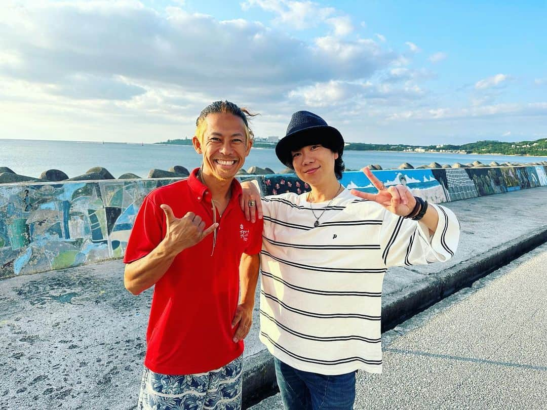 ハジ→さんのインスタグラム写真 - (ハジ→Instagram)「沖縄到着！^ ^ ♬ #沖縄 #okinawa #那覇 #那覇空港 #アセローラ #ただいま #めんそーれ #本部町 #ハジー #hazzie #ぽーくたまご #ゴーヤチャンプルー #沖縄県 #沖縄イベント」5月13日 0時46分 - hazzie840