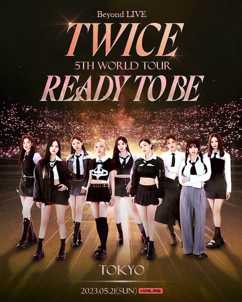TWICEのインスタグラム：「Beyond LIVE - TWICE 5TH WORLD TOUR ‘READY TO BE’ in JAPAN  Ticket Open Notice  bit.ly/3I7YWpF  #TWICE #트와이스 #READYTOBE #TWICE_5TH_WORLD_TOUR #비욘드라이브 #BeyondLIVE #BeyondLIVE_READYTOBE」