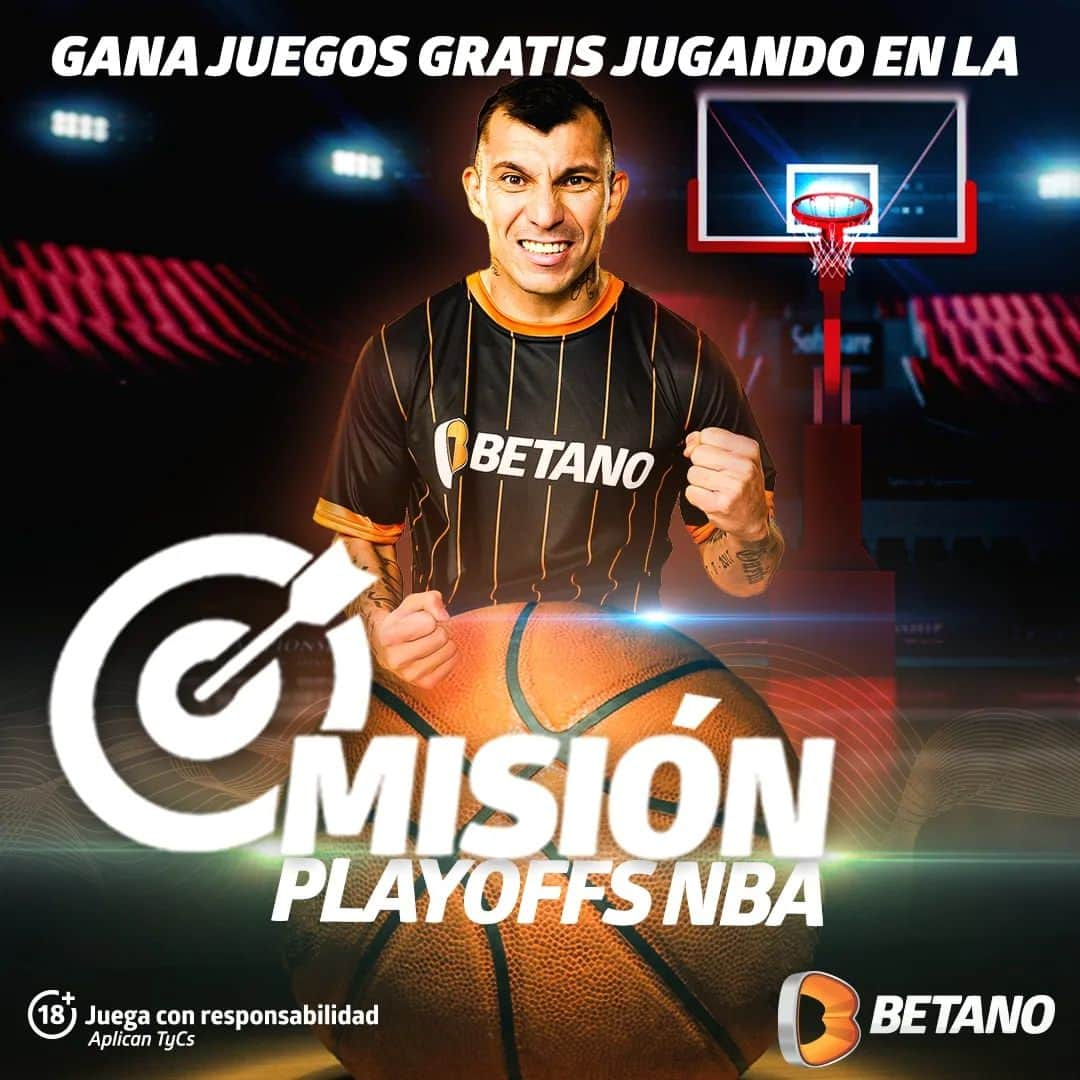 ガリー・メデルのインスタグラム：「¡Atención a todos los amantes de la NBA! 🏀🔥  Los playoffs está al rojo vivo y Betano tiene la promoción perfecta para que disfrutes al máximo de este emocionante partido. 🤑 Si juegas en Betano, puedes ganar más de $300.000 en juegos gratis. ¡Imagínate todas las posibilidades que tendrás para seguir disfrutando! 😎   ¡El juego comienza ahora! ¿Estás listo para ganar? 💪」