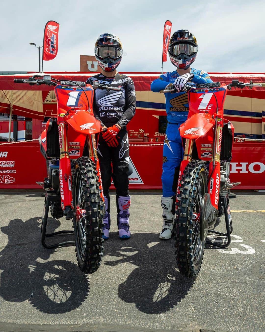 Honda Powersports USさんのインスタグラム写真 - (Honda Powersports USInstagram)「One season. Two 250 Regional @supercrosslive Championships. 🏆🏆 The Lawrence brothers have had a season for the record books. They are set to cap it off tomorrow with the East/West Showdown in Salt Lake City. @hunterlawrence @jettson18 @honda_racing_us @hondaracingcorporation」5月13日 7時24分 - honda_powersports_us