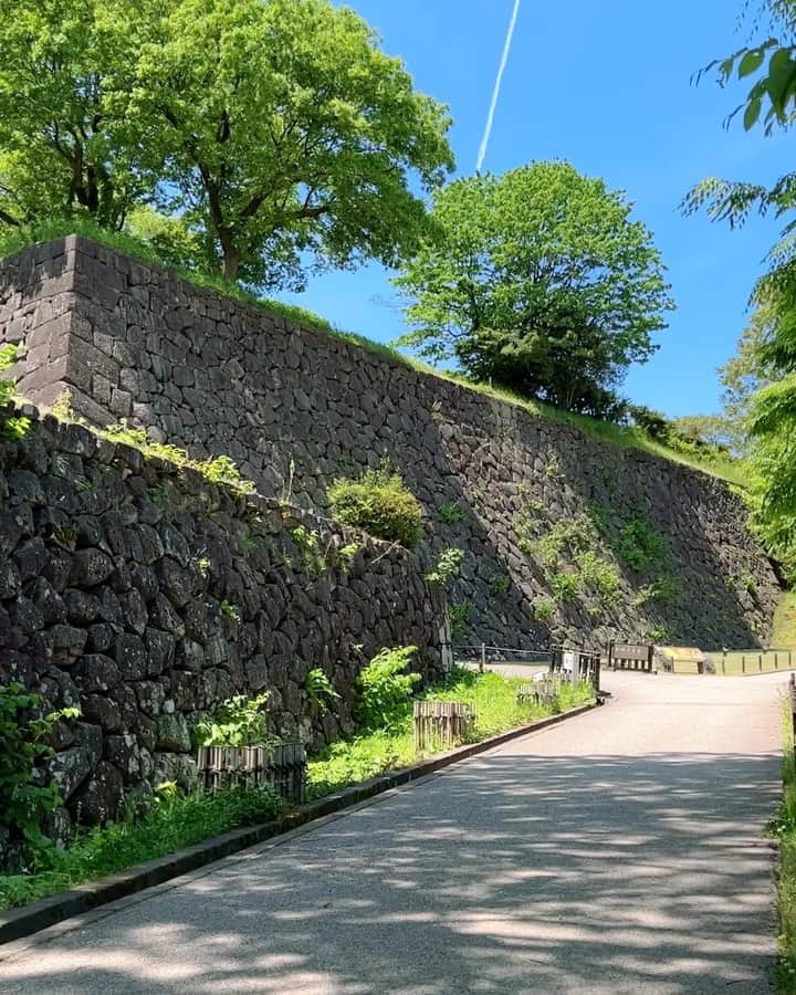 内田眞由美のインスタグラム：「📍金沢城公園と兼六園 庭園はどこを見ても趣があって綺麗！ 夫婦写真にぴったりなフォトスポットもあります👫🏻❤️」