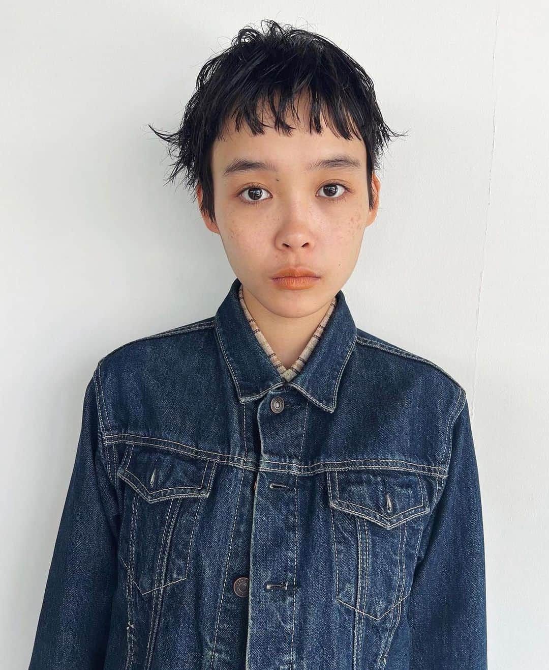 nanukさんのインスタグラム写真 - (nanukInstagram)「very short mood🌛 . hair/ @moe_nanuk  . #guestnanuk」5月13日 9時32分 - nanukhair