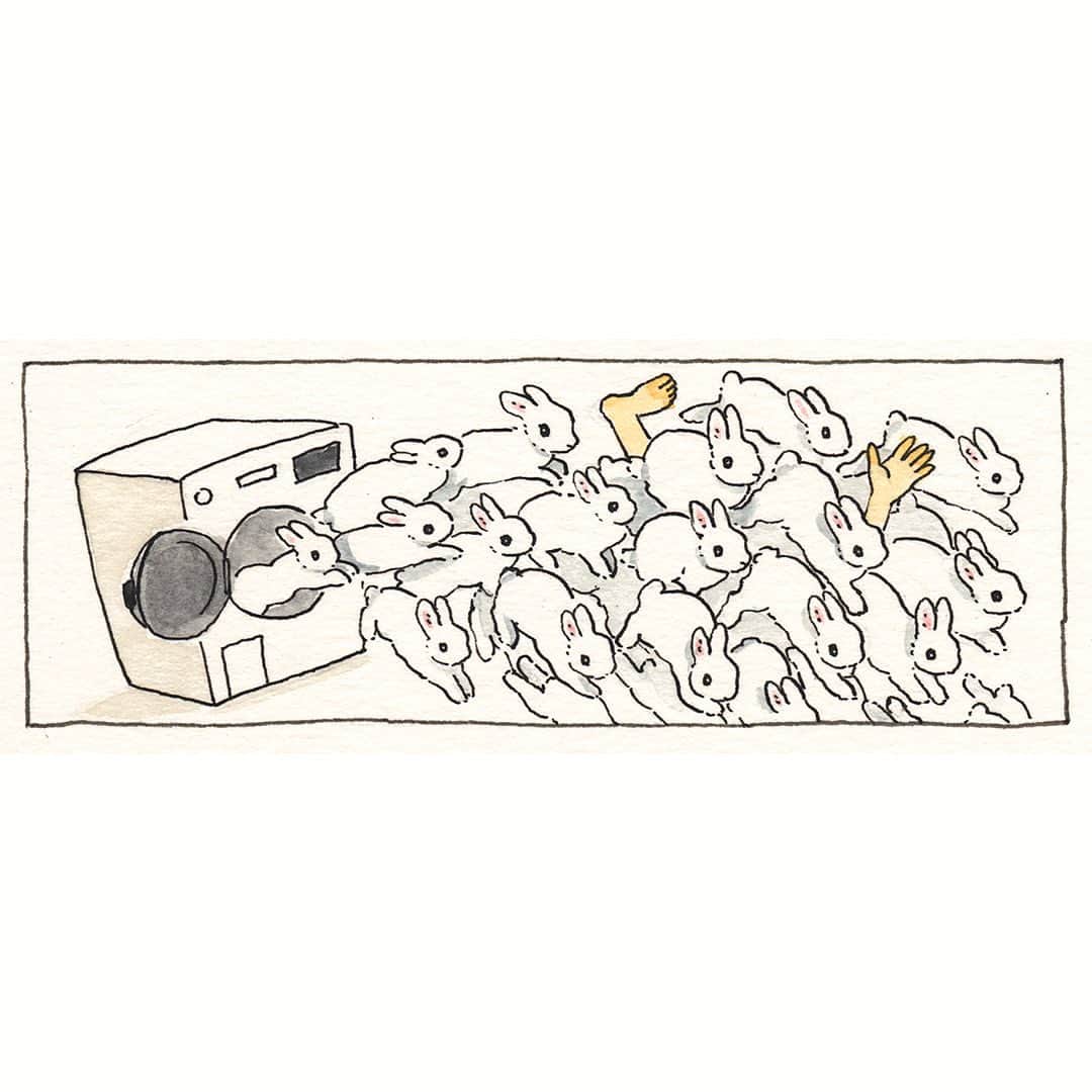 森山標子(しなこ)/Schinakoさんのインスタグラム写真 - (森山標子(しなこ)/SchinakoInstagram)「pack of tissues 🐇🧻 ポケットティッシュ🧺」5月13日 10時46分 - schinako