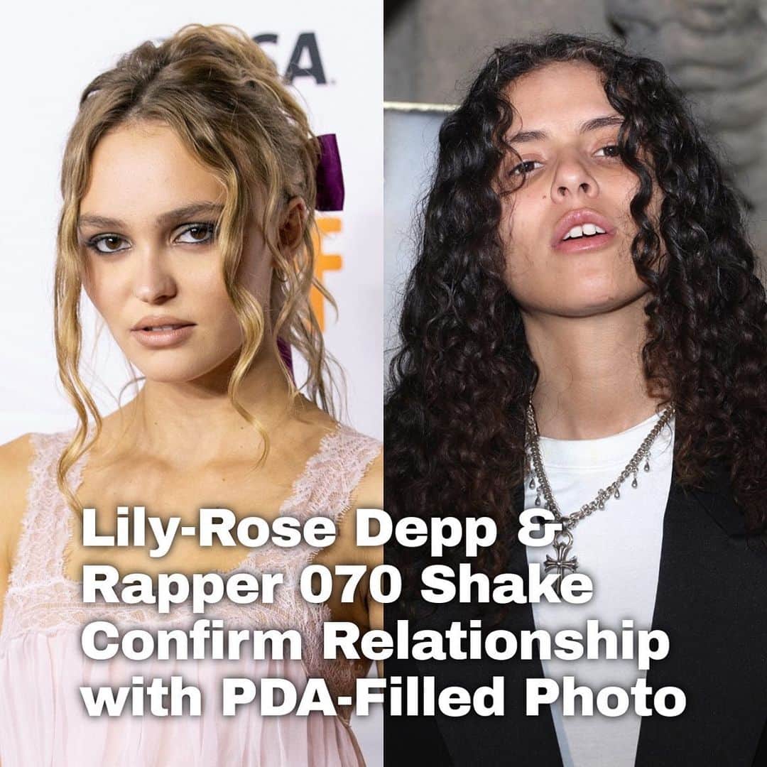 Just Jaredさんのインスタグラム写真 - (Just JaredInstagram)「Lily-Rose Depp has confirmed that she is dating rapper 070 Shake and they shared a PDA-filled photo to Instagram. Check it out now, along with the full story, at the LINK IN BIO. #LilyRoseDepp #070Shake Photos: Getty」5月13日 10時52分 - justjared