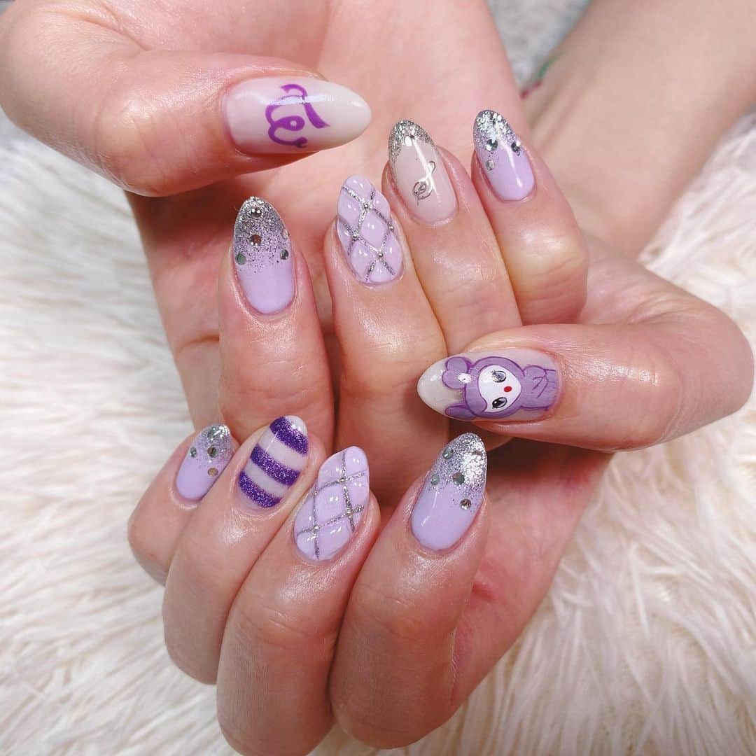 あゆたびさんのインスタグラム写真 - (あゆたびInstagram)「𝐍𝐞𝐰 𝐍𝐚𝐢𝐥💅  #TWICEnail #TWICEネイル #サナネイル #サブリーネイル #TWICE #推しネイル」5月13日 14時49分 - ayutabi_25