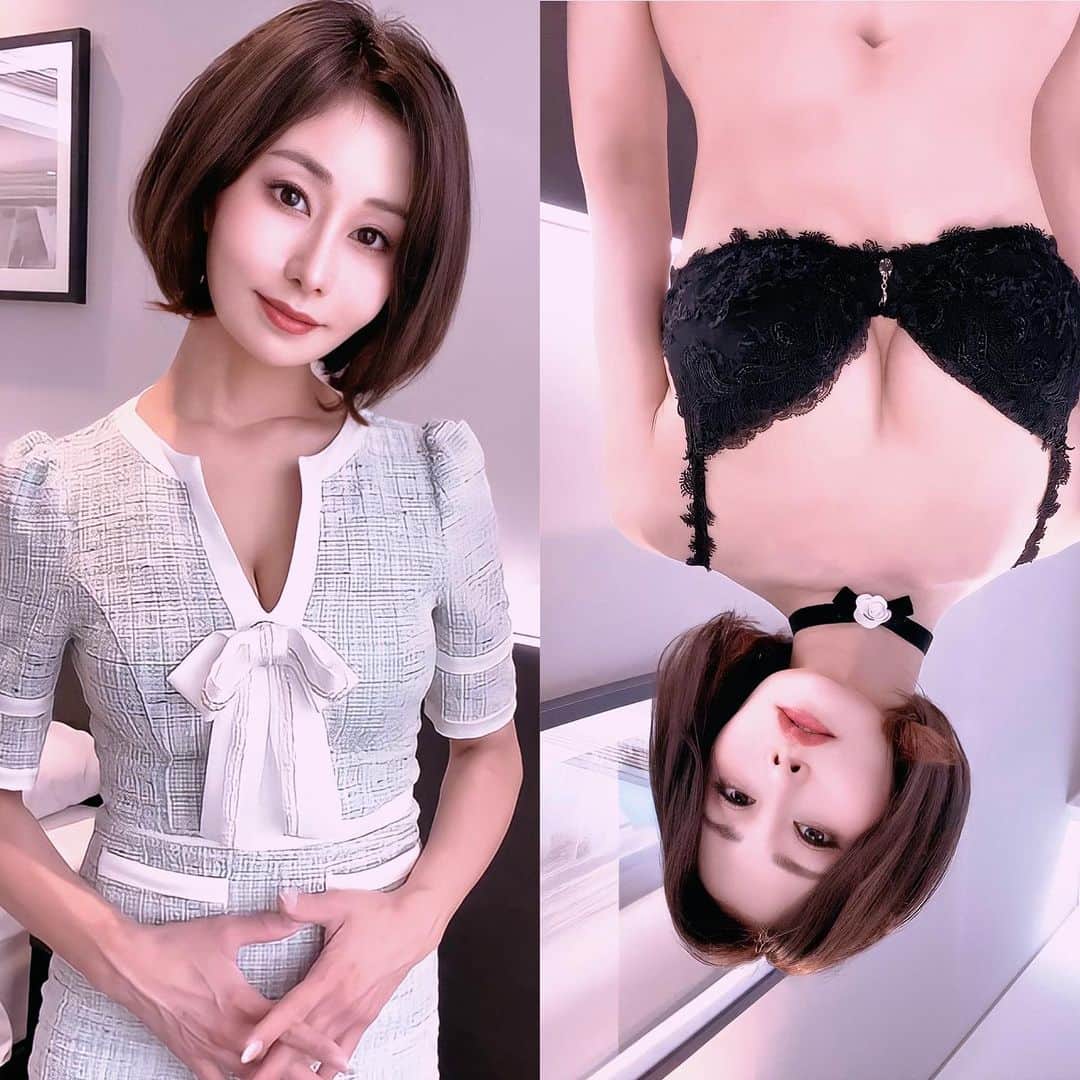 明里ともかのインスタグラム：「昼は淑女、夜は娼婦。」