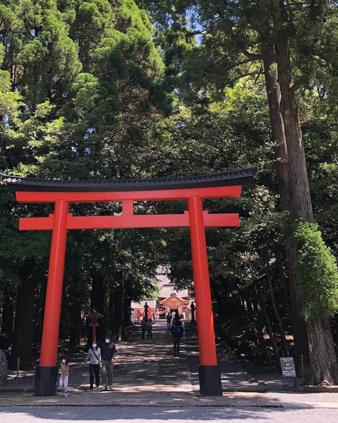 佐藤弥生さんのインスタグラム写真 - (佐藤弥生Instagram)「🏝️ 鹿児島旅行2日目　☀️26℃ 宿近くの湯の滝♨️丸尾滝へ 滝の水量が凄い！！温泉の滝なんですって！ 🌿新緑の霧島温泉郷をドライブしながら 国宝⛩️霧島神宮へ 空気が違う〜✨ 清々しい気分になりました  霧島温泉郷 とっても良くてまたゆっくり行きたいね😆と家族で話しています♪  あまり見えてませんが 🖤黒ワンピ @elendeek  @yukawatanabe_hanabo  🖤hat @wakanozawa  @newerajapan  #鹿児島#鹿児島旅行#霧島温泉#霧島神宮#国宝霧島神宮#丸尾滝」5月13日 16時08分 - yayoyayo_s