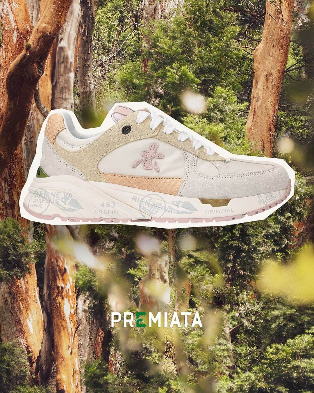 プレミアータさんのインスタグラム写真 - (プレミアータInstagram)「Introducing the Mased sneaker in Premiata Eco collection with a clean silhouette, animalier details, and soft tones. Get ready for your new season wardrobe.  Shop now - tap or click link in bio #Premiata #SS23 #PremiataEco」5月13日 16時19分 - premiataofficial