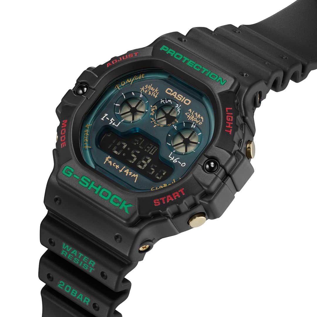 G-SHOCKさんのインスタグラム写真 - (G-SHOCKInstagram)「G-SHOCK × FACETASM  FACETASMとのコラボレーションモデル「DW-5900FA-1JR」が本日発売に。  三つ目のDW-5900をベースに、飽きのこないシンプルなデザインにまとめながらも、デザイナー落合宏理氏のこだわりと世界観が随所に散りばめられた一本です。詳しくはストーリーズのリンクから。  The DW-5900FA-1JR, a collaboration model with FACETASM, goes on sale today.  Based on the three-eyed DW-5900, DW-5900FA has a simple design yet a lot of attention to details. For more information, please visit the stories link.  DW-5900FA-1JR  @facetasmtokyo   #g_shock #dw5900 #facetasm #collaboration #watchoftheday」5月13日 17時00分 - gshock_jp