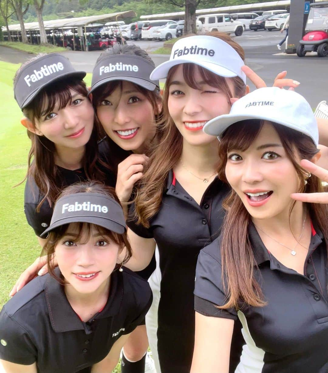 中谷あすみさんのインスタグラム写真 - (中谷あすみInstagram)「今日はゴルフウェアブランド @fabtime_golf さんの撮影コンペ⛳️  みんなでお揃のブラックコーデ可愛い🫶 お友達もいっぱいいて楽しかった💓  @instagolfclub_official #fabtime #インスタゴルフ部 #ゴルフ女子 #ゴルフウェア #ゴルフコーデ #ゴルフファッション #ゴルフ女子コーデ」5月13日 17時01分 - asumi_naa