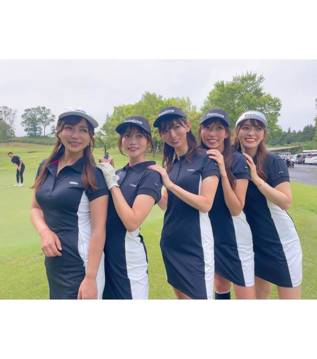 中谷あすみさんのインスタグラム写真 - (中谷あすみInstagram)「今日はゴルフウェアブランド @fabtime_golf さんの撮影コンペ⛳️  みんなでお揃のブラックコーデ可愛い🫶 お友達もいっぱいいて楽しかった💓  @instagolfclub_official #fabtime #インスタゴルフ部 #ゴルフ女子 #ゴルフウェア #ゴルフコーデ #ゴルフファッション #ゴルフ女子コーデ」5月13日 17時01分 - asumi_naa