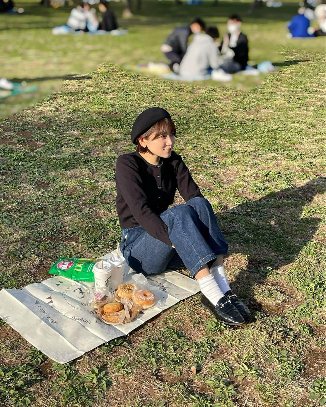 小野瑞歩さんのインスタグラム写真 - (小野瑞歩Instagram)「🍩🧁🤍  #桜の季節の思い出  #つばきファクトリー  #tsubaki_factory  #小野瑞歩」5月13日 17時51分 - mizuho_ono.official