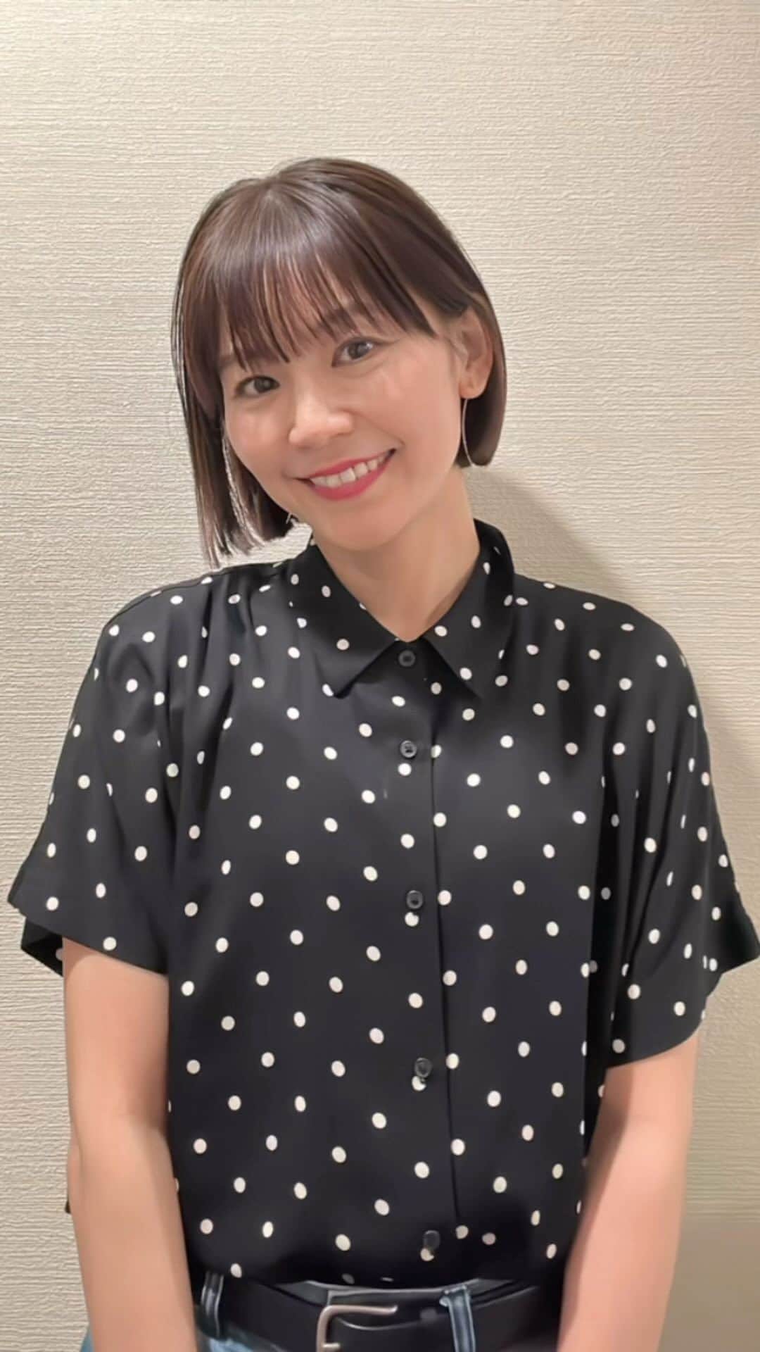 ナオのインスタグラム：「切ったよー✂️  #ANNE #澤野さん #ヘアカット #早送り動画の撮り方聞いて #やってみたが難しい」