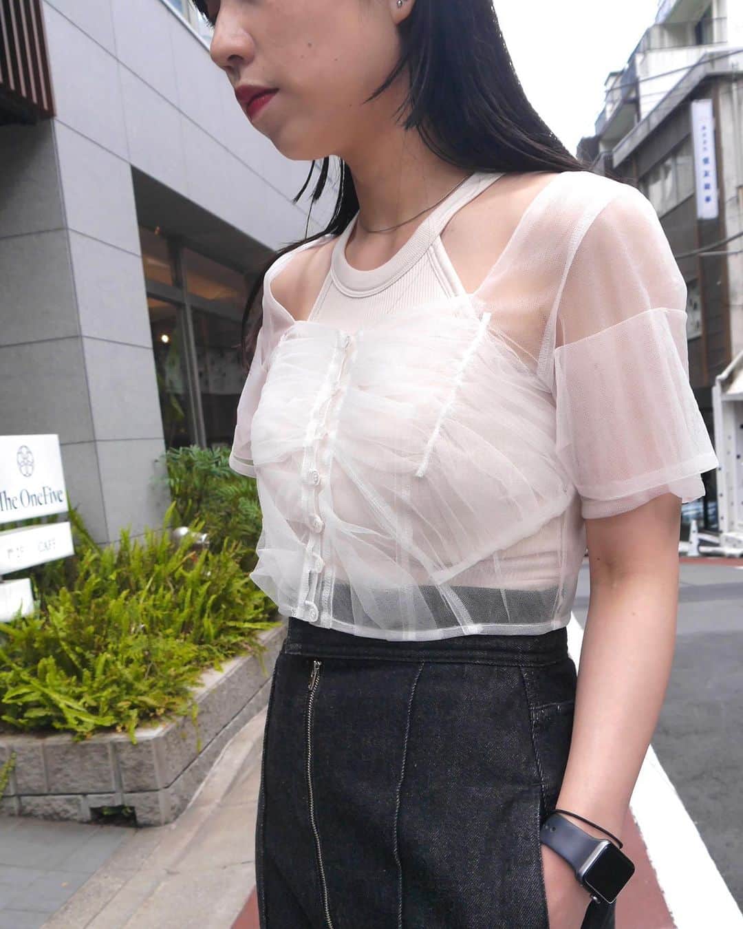 MIDWEST TOKYO WOMENのインスタグラム：「@chikakisada Tulle bolero...🫧🫧」