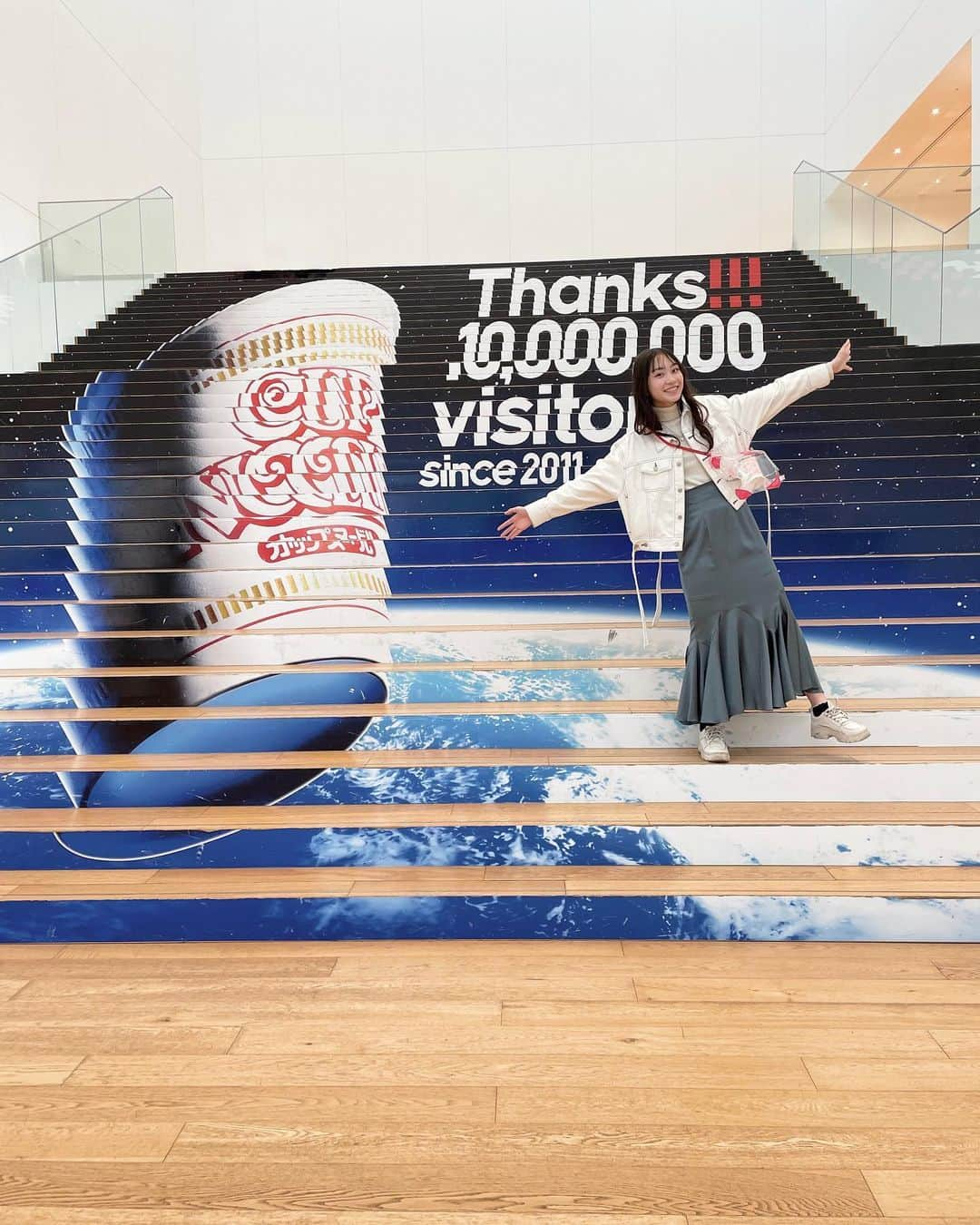 太田雫さんのインスタグラム写真 - (太田雫Instagram)「・ CUPNOODLE MUSEUM🍜 ・ ・ サンリオピューロランドと同じ日に行ったんだけど、ここもめちゃくちゃ楽しかった✨ ・ #太田雫#ootd#カップヌードル #カップヌードルミュージアム #他撮り」5月13日 18時23分 - _shizukuota