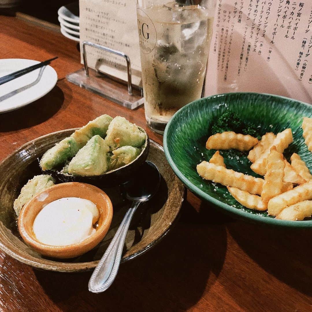 澤辺美香さんのインスタグラム写真 - (澤辺美香Instagram)「美味しい物を頂くと結局笑いが止まりません♡  そんな夜でした♡  ご馳走様でした♡ #創作料理 #ギルガメ食堂」5月13日 18時50分 - mikasawabe