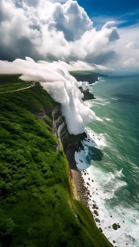 Padgramのインスタグラム：「What a beautiful view!  Credit 🎥@betravelish   #pgdaily #pgstar#pgcounty #sea #planetgo#planet #planetearth #amazing #awesome #nature #traveldestination #travellingthroughtheworld #travelawesome #traveltheglobe」