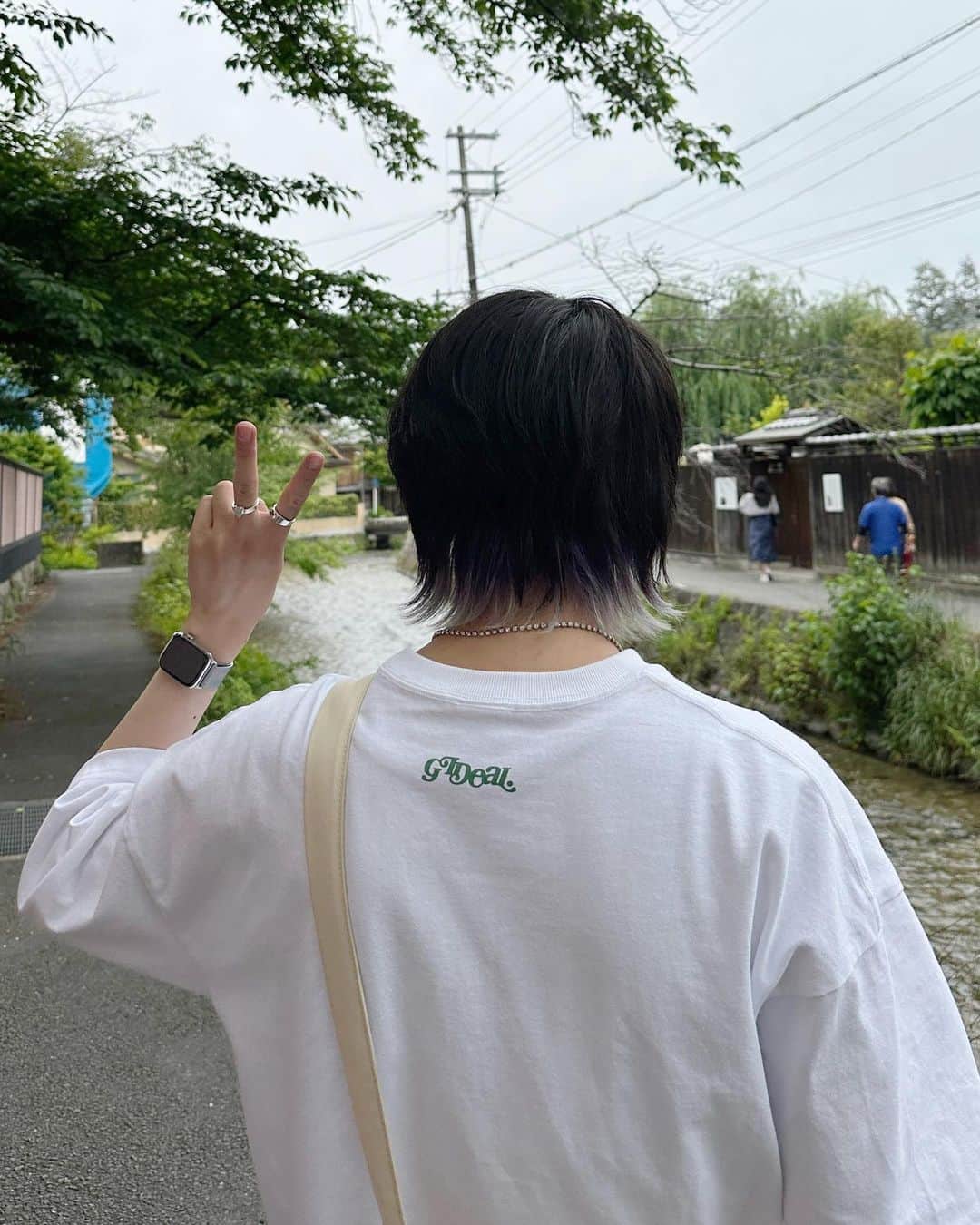 がーくんさんのインスタグラム写真 - (がーくんInstagram)「・ 久しぶりに京都ぶらりしてきた今日  気になってた京都市京セラ美術館の特別展も誘ってもらえて見に行った🔥  色んなクリエイティブに触れれて刺激的やった  track jacket : @__doublet__  T shirt : @gideal_official  shoulder bag : @__doublet__  denim pants : @jieda  shoes : @bally   #跳躍するつくり手たち展 #跳躍展 #京都市京セラ美術館 #PR」5月13日 19時10分 - gaaaaa0719