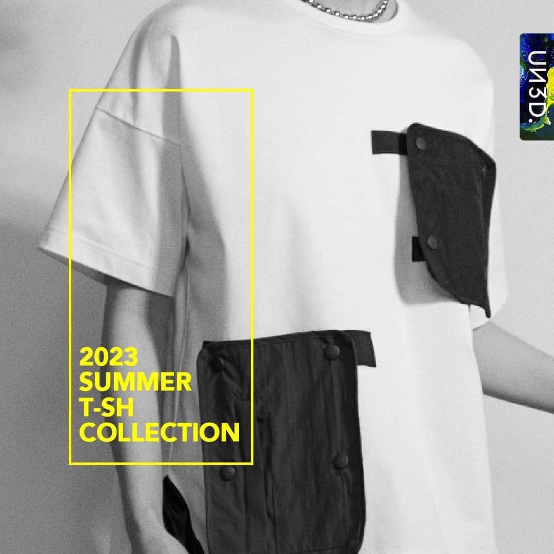 UN3D.（アンスリード）さんのインスタグラム写真 - (UN3D.（アンスリード）Instagram)「2023 SUMMER T-SH COLLECTION  BOX POCKET T-SH 28,600 YEN tax in  #un3d#un3d2023ss#アンスリード#fashion#summer#tshirt#collectio」5月13日 19時48分 - un3d_official